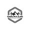 Vintage Mountain Peaks Logo Vector Design, Creative Logos Designs Concept for Template