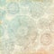 Vintage Multicolor Pastel Lace Doily Background