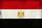 Vintage national flag of Egypt background