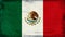 Vintage national flag of Mexico background