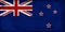 Vintage national flag of New Zealand background