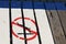 Vintage no diving picture painted signage at a seaside beach salt water pool on a hot summer day, Geelong, Victoria, Australia