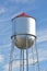 Vintage old fashioned style water tower