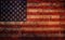 Vintage Old Grunge American Flag