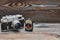 Vintage old retro 35mm rangefinder camera and light meter