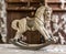 Vintage old rocking horse