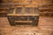 Vintage old treasure iron chest to the money for good luck