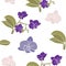 Vintage orchids background