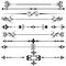 Vintage Ornament decorative rule lines