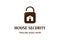 Vintage Padlock with House for Real Estate Secret Security Guard Protection Insurance Logo Design Vector
