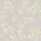Vintage pastel leaves, flowers. Ditsy muted repeated pattern. Retro watercolor