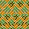 Vintage pattern geometric bohemian color