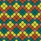 Vintage pattern geometric bohemian color