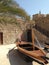 Vintage Pearling Boat in Dubai Castle