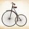 vintage Penny Farthing bicycle