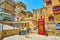 Vintage phone booth, Valletta, Malta