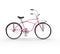 Vintage Pink Bicycle