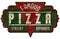 Vintage Pizza Restaurant sign tin ristorante Italian