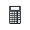 Vintage pocket calculator icon
