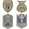 vintage police law enforcement badges