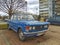 Vintage Polish classic sedan car Polski Fiat 125p parked