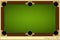 Vintage Pool Table