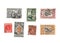 Vintage postage stamps from Nigeria.