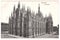 Vintage postcard. Milan Cathedral