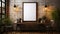 Vintage Poster Style Room With Rustic Charm And Industrial Chic