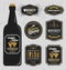 Vintage Premium Whiskey Brands Label Design
