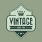 vintage product label design. Vector illustration decorative design