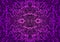 Vintage psychedelic tryppi colorful fractal pattern. Gradient magenta, dark purple colors.