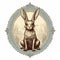 Vintage Rabbit Logo Design In Detailed Victorian Engravings
