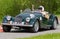 Vintage race touring car Morgan