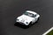 Vintage racing car, classic retro motor sport action, TVR Griffith 400 on asphalt race track