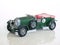 Vintage racing car toy / Bentley 4Â½ Litre British sports car toy model