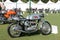 Vintage racing motorcycle