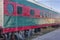 Vintage railroad passenger car