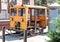 Vintage Railway Car On Display