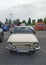 Vintage rare sedan car Skoda S 100 L parked