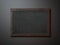 Vintage rectangular chalkboard