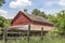 Vintage Red Barn in Ohio