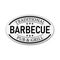 Vintage Retro Barbecue Traditional Style Seal on a white Background