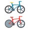 Vintage retro bicycle and style antique sport old fashion grunge flat pedal ride vector.