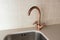 Vintage retro bronze water tap faucet