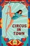 Vintage retro Circus Party banner poster design