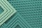 Vintage retro green teal color pattern background line and dot 3