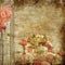 Vintage romantic background