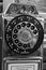 Vintage Rotary Pay Phone - Old Pay Telephone