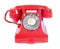 Vintage Rotary Red Telephone